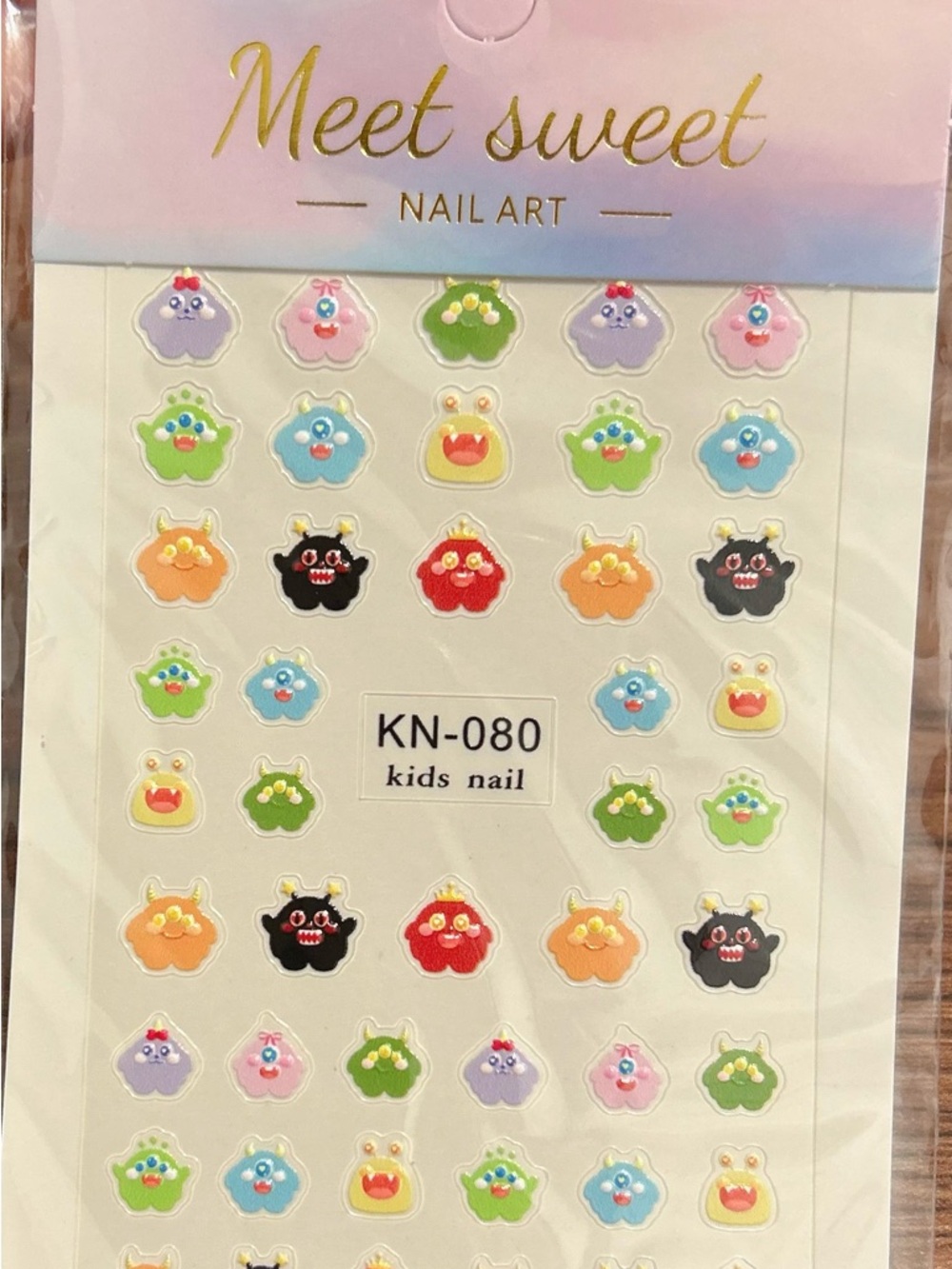 Nail Art Nail Stickers - Multicolor
